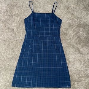 Plaid Mini Dress